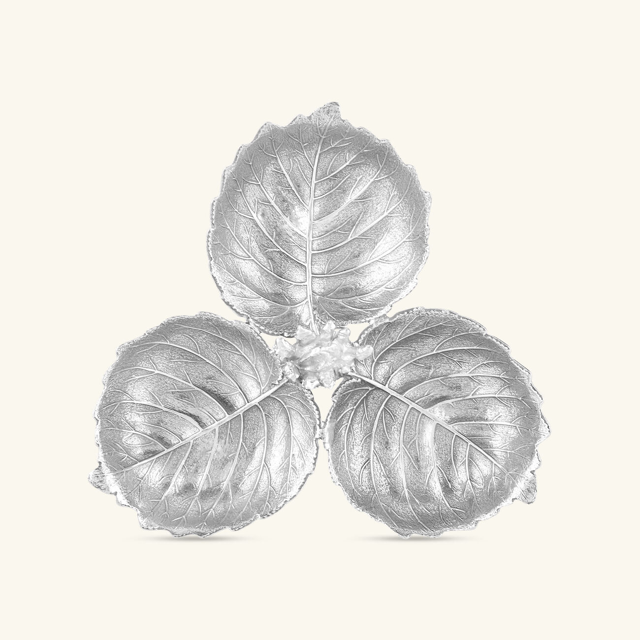 3 Hazel Leaves Mini Centerpiece buccellati 3 hazel leaves mini centerpiece