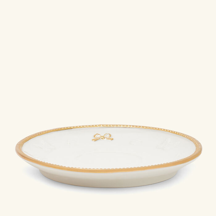villari butterfly tea cup   saucer white   gold