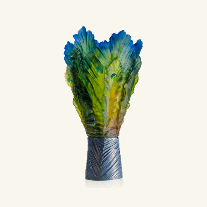 دوم مزهرية فلور دو باون إكزوتيك كبيرة جدًا باللون الأخضر   إصدار محدود