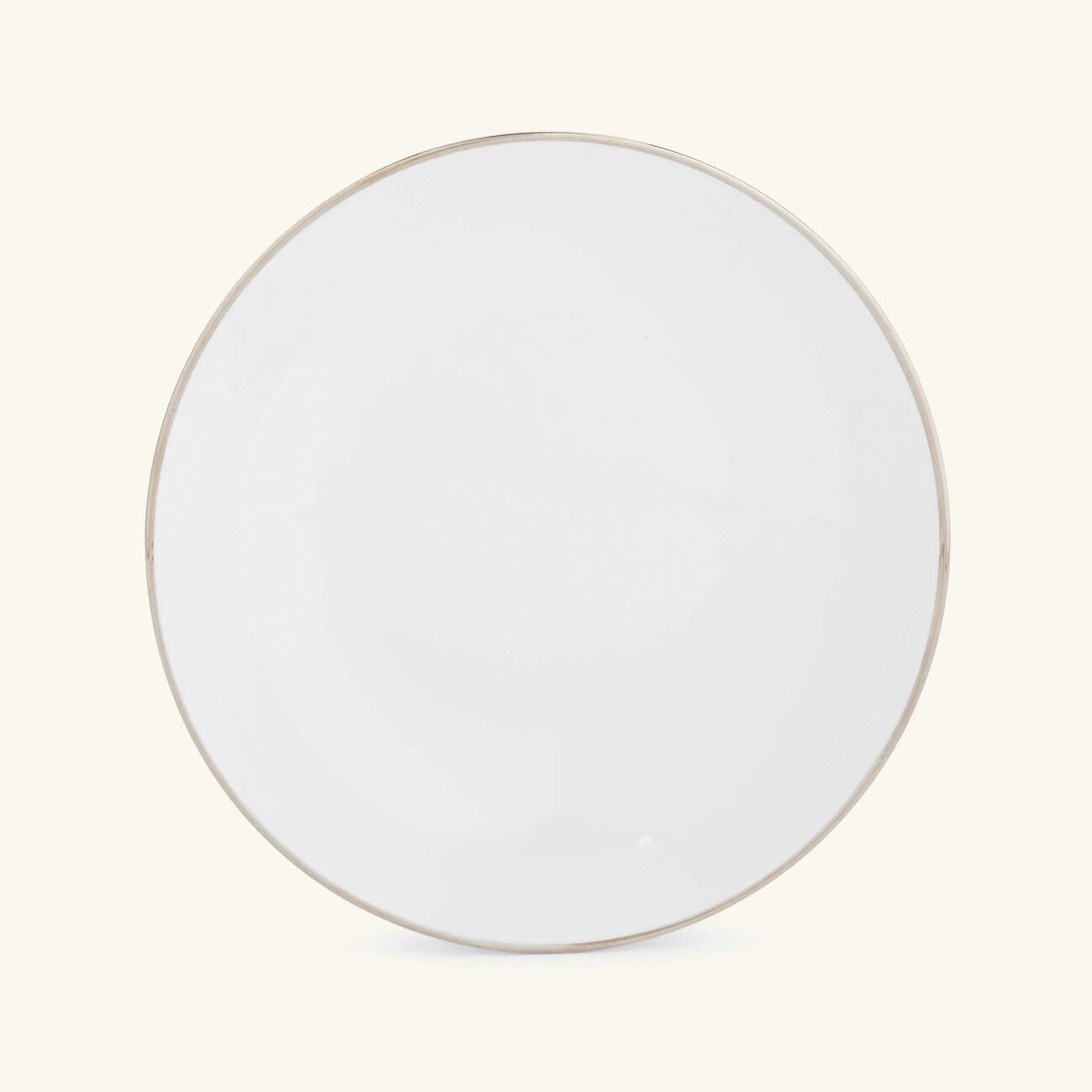 christofle albi platine soup bowl white 23cm