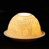 bernardaud l ann e du chien lithophanie