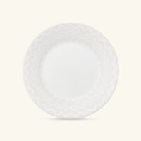 ZIG ZAG Dessert Plate Round White 21 cm Set of 2 missoni home zig zag dessert plate round white 21 cm set of 2