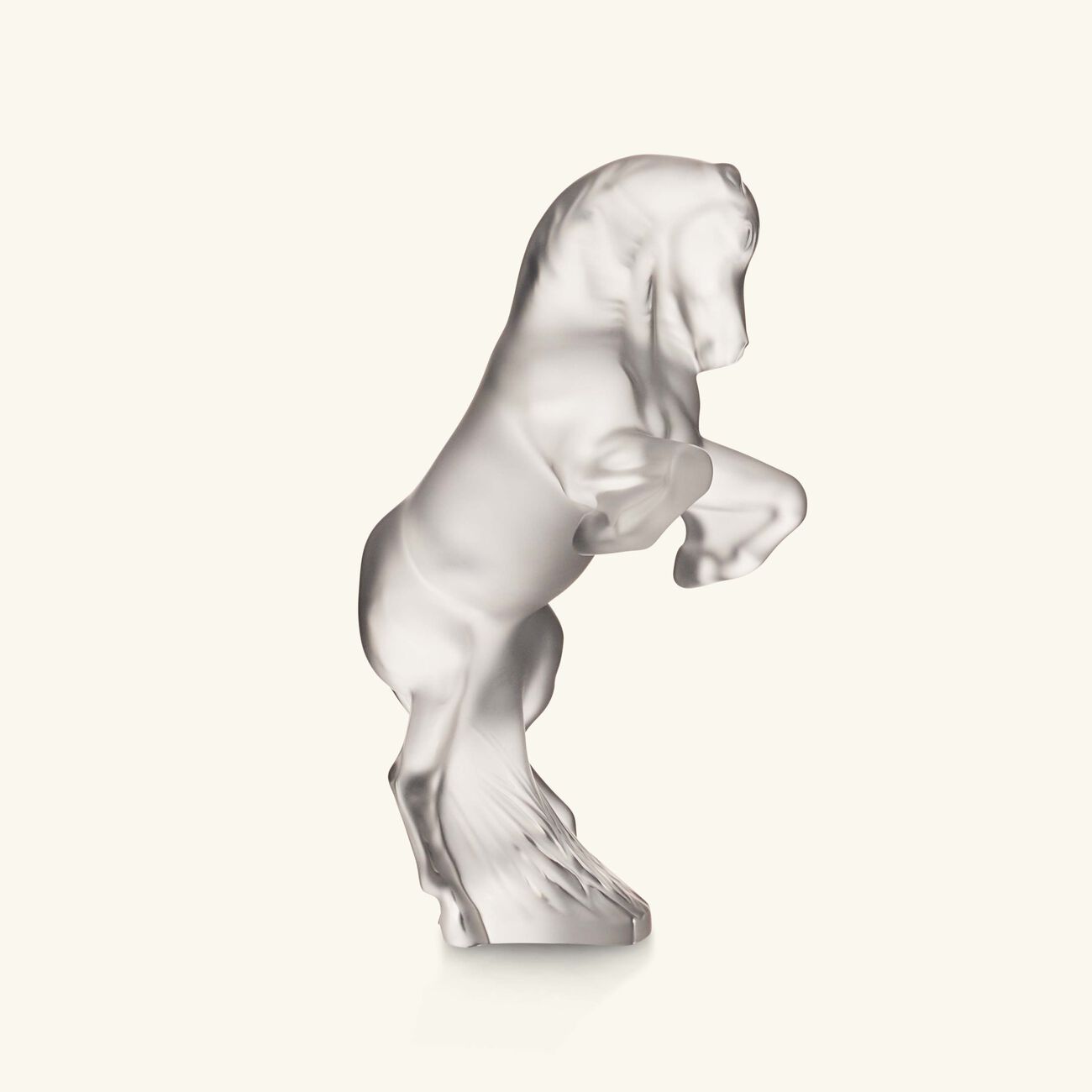 Terramineral Horse Sculpture Small Clear lalique terramineral horse sculpture small clear