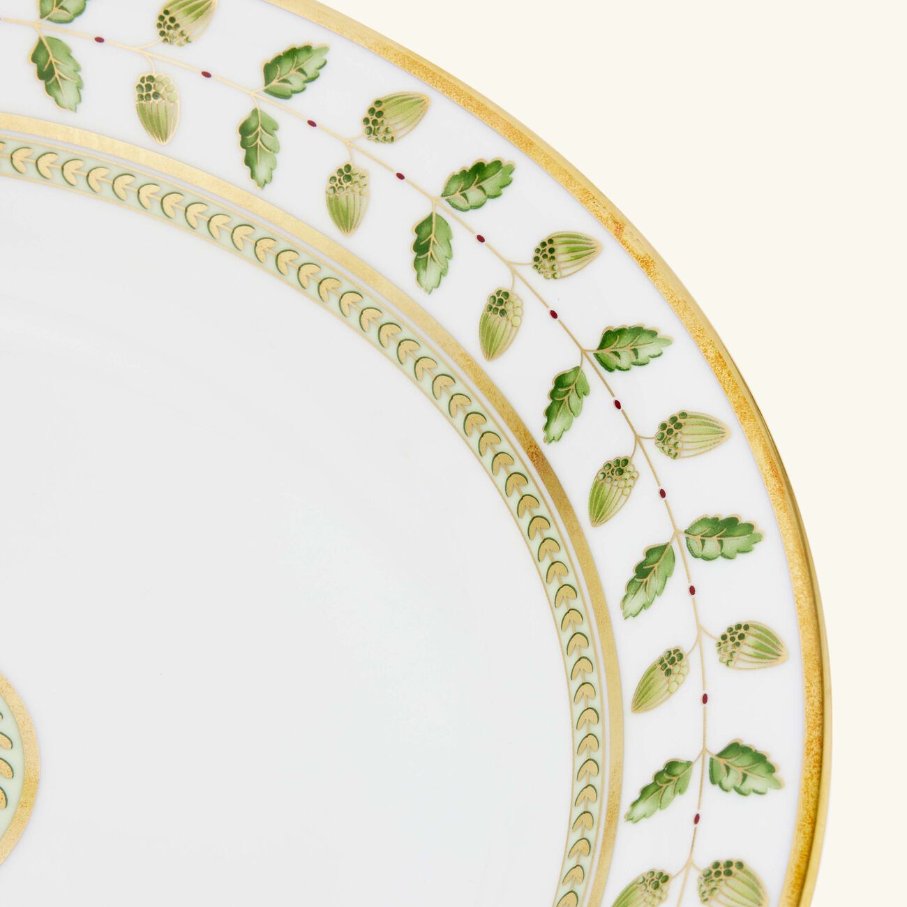 bernardaud open vegetable bowl green