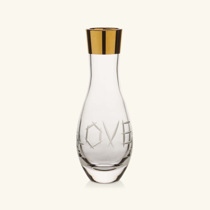 Love Vase Round Large Gold ruckl love vase round large gold