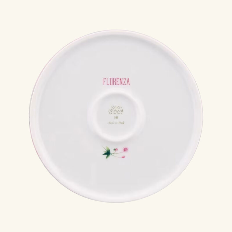 ginori 1752 florenza malva impero round trinket box with cover 13cm pink