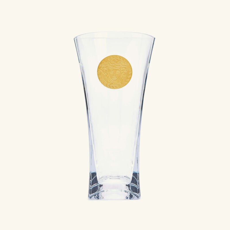 Medusa Madness Vase Large Clear versace medusa madness vase large clear