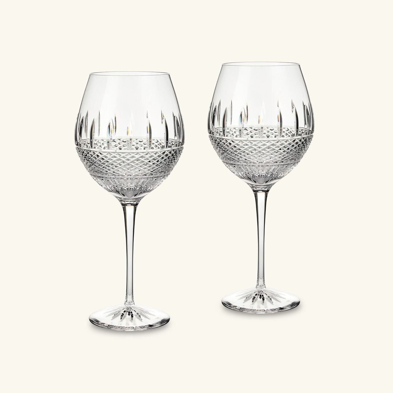 Mastercraft Irish Lace Wine Glasses Set Of 2 waterford mastercraft irish lace wine glasses set of 2