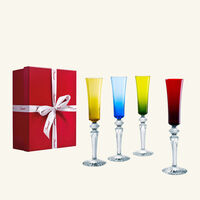 baccarat mille nuits flutissimo champagne glass set of 4