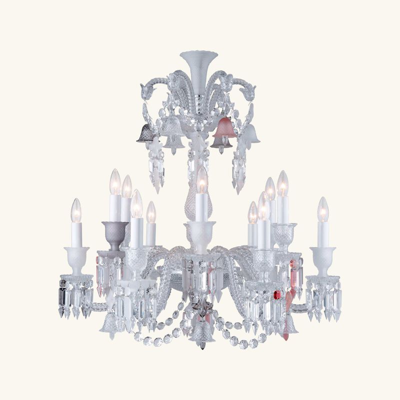 Zénith Flou Chandelier 12 Lights baccarat z nith flou chandelier 12 lights