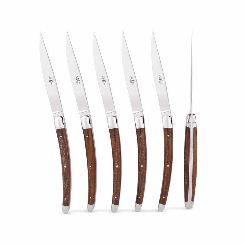 Set of 6 - Christian Ghion Table Knives, large