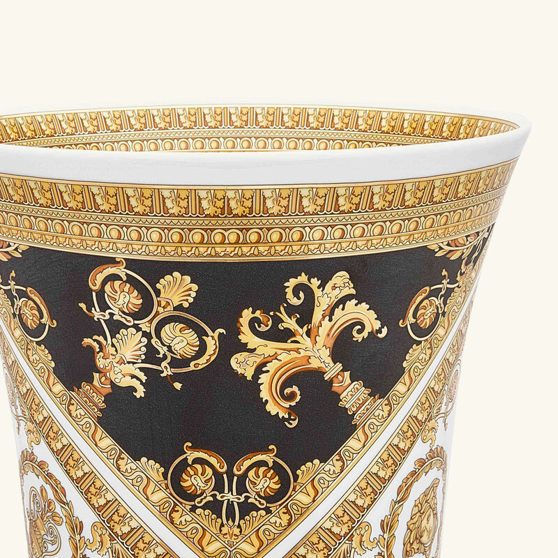 I Love Baroque Vase Medium Black versace i love baroque vase medium black