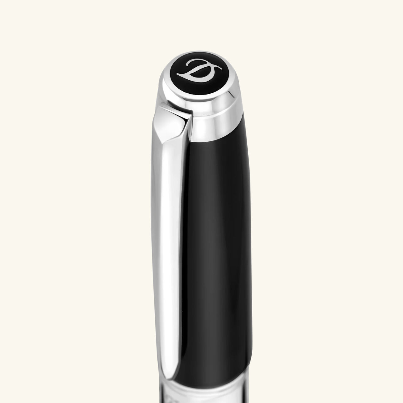 Line D Eternity Ballpoint Pen Black st dupont line d eternity ballpoint pen black