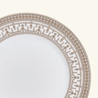 haviland tiara dinner plate round silver 28cm