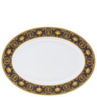 I Love Baroque Nero Platter, small