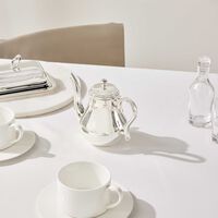christofle albi tea pot silver plated