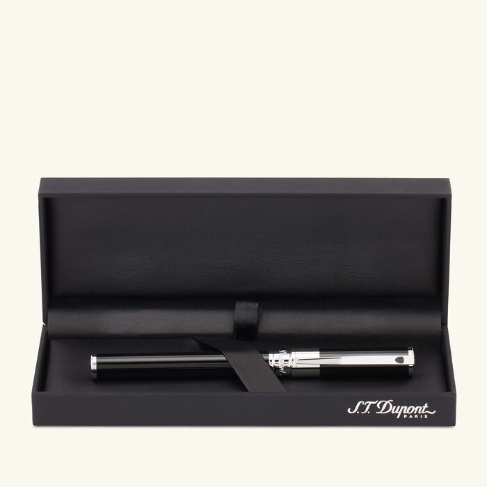 st dupont d initial rollerball pen black