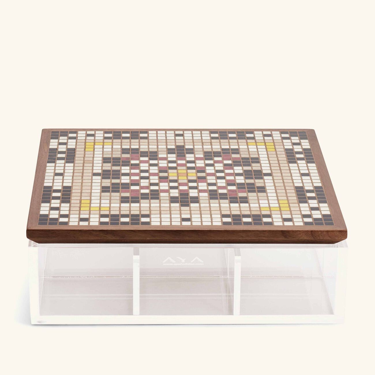 aya the art of living masjid al nabawi tea box