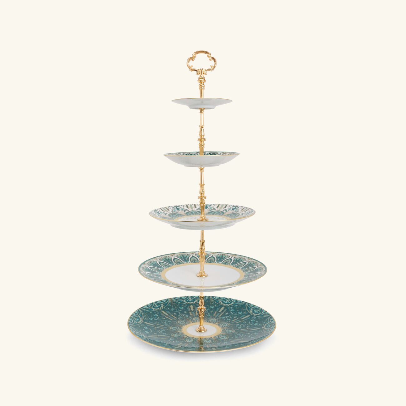 haviland r ves du nil 5 tier cake stand
