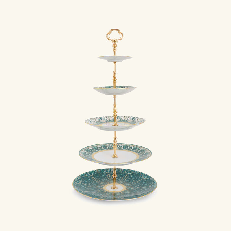 haviland r ves du nil 5 tier cake stand