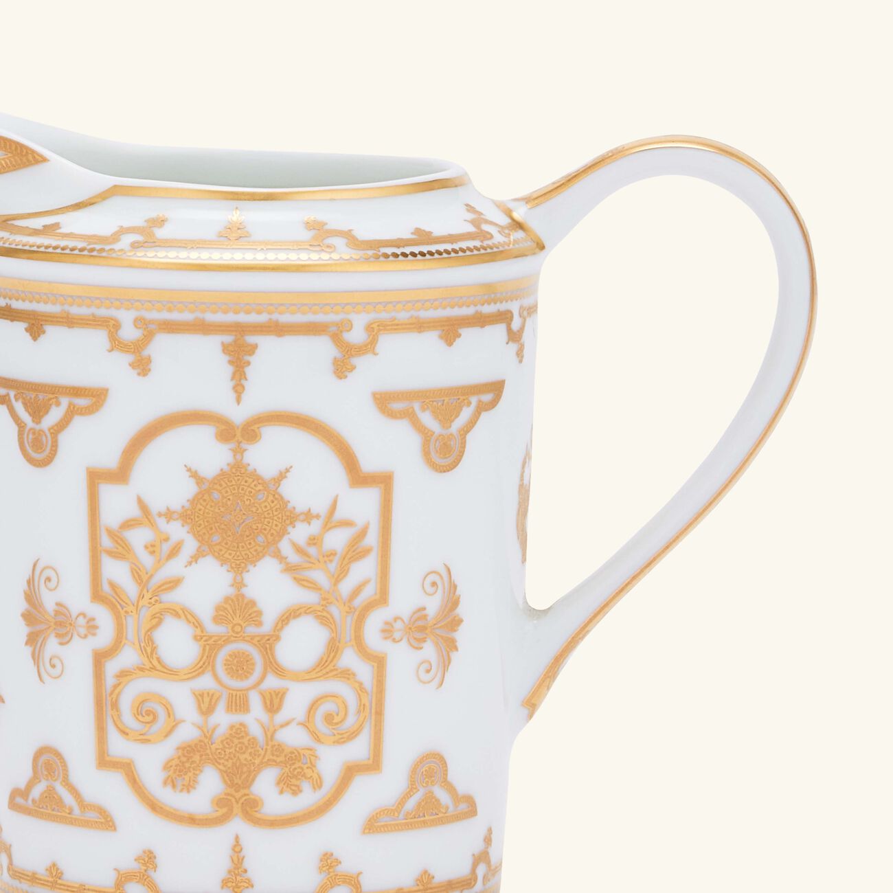 bernardaud aux rois creamer gold