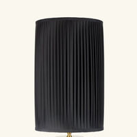 fornasetti cylindrical pleated lampshade