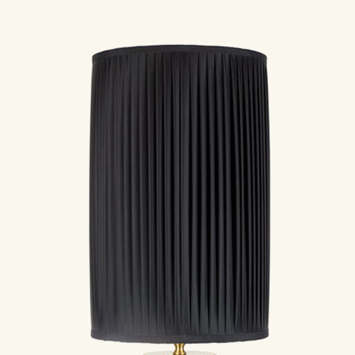 fornasetti cylindrical pleated lampshade