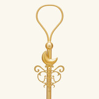 villari peacock extravaganza cake stand gold