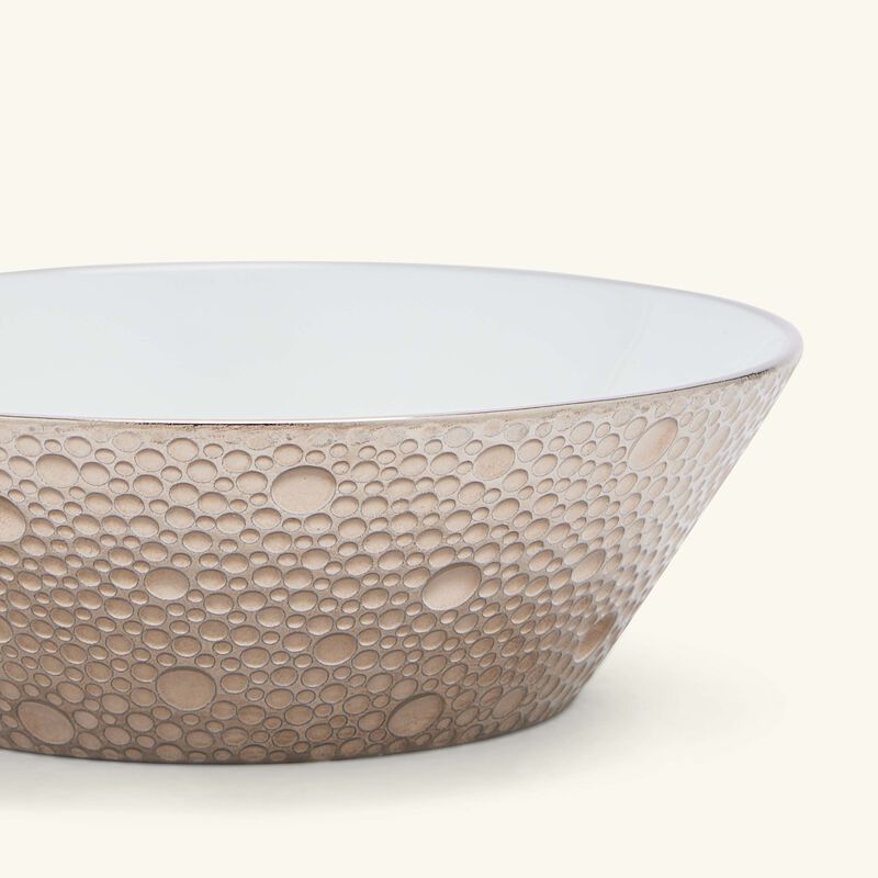 Ecume Serving Bowl Silver 12cm bernardaud ecume serving bowl silver 12cm