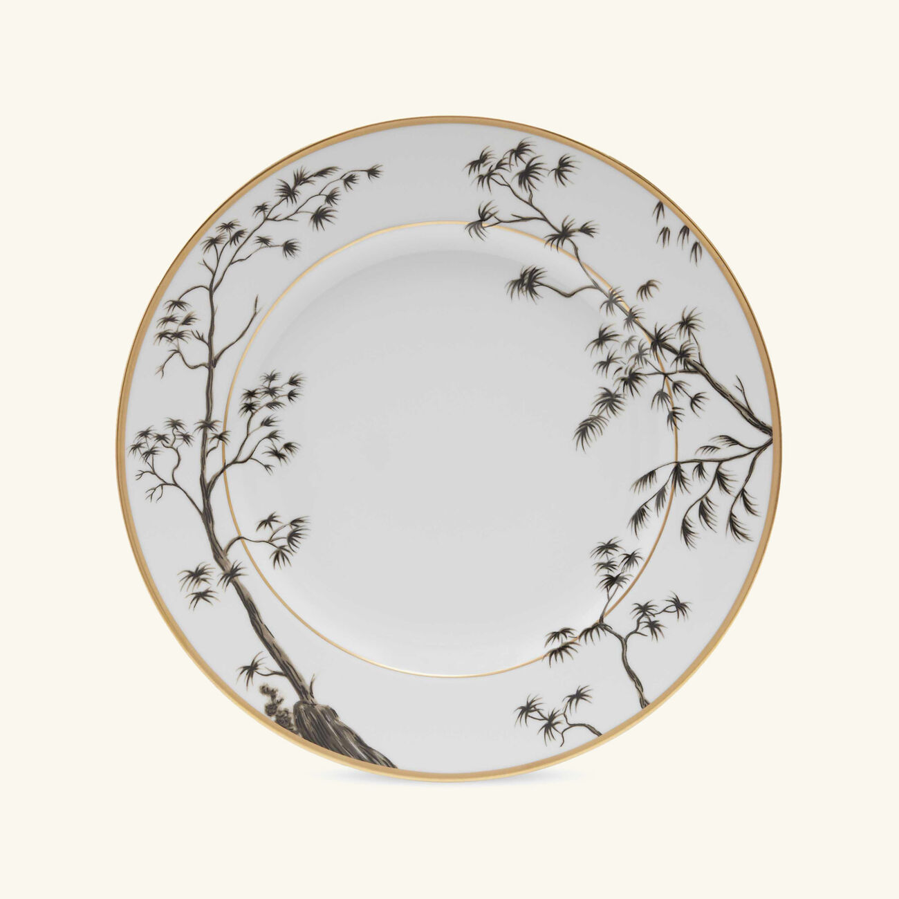 pinto paris vieux kyoto dinner plate round white 26cm
