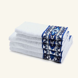 Set of 5 Terry Cotton Towels, medium