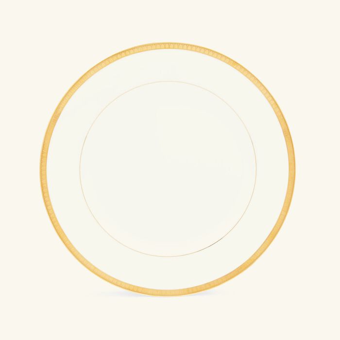 christofle malmaison dinner plate round gold 26cm