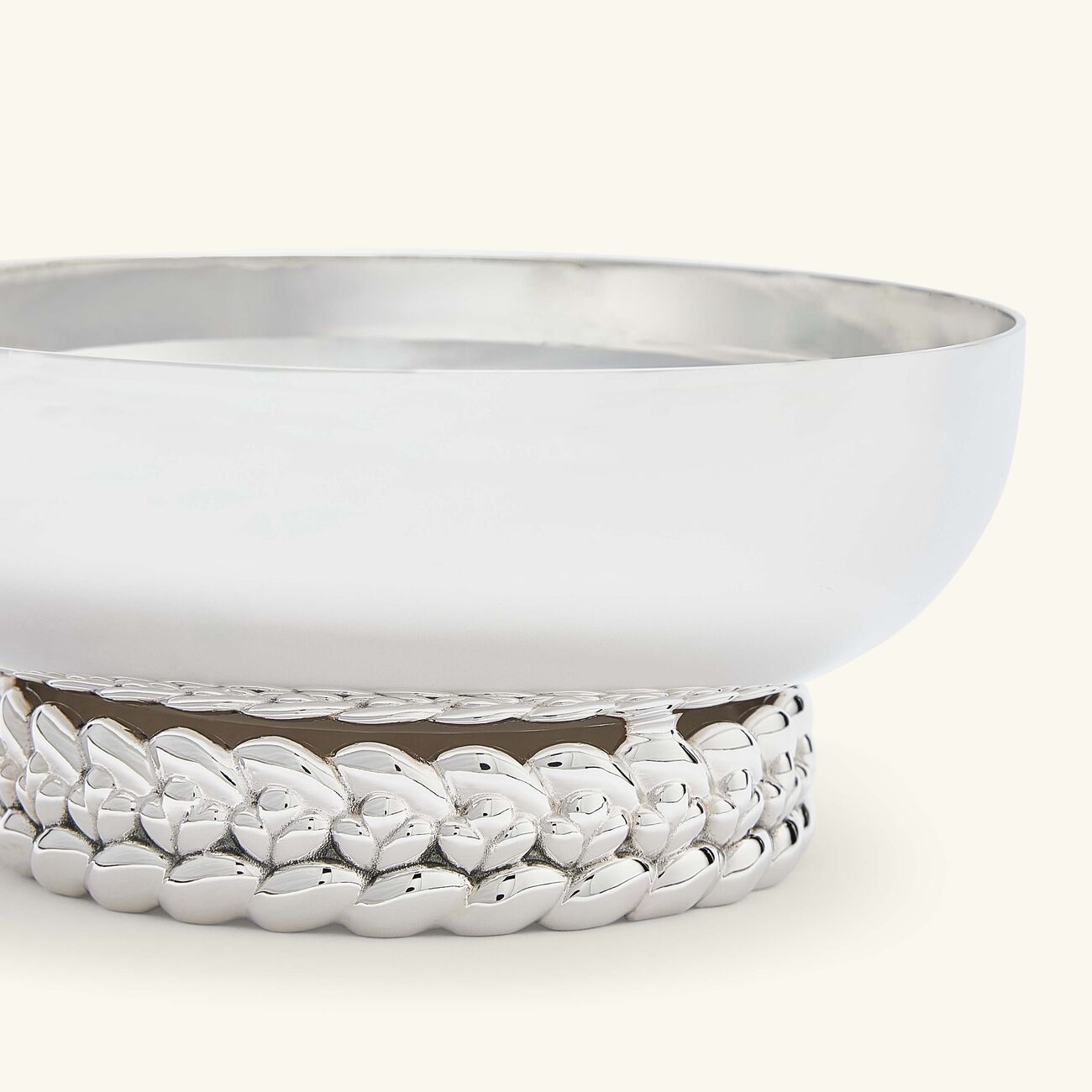 christofle babylone serving bowl silver plated