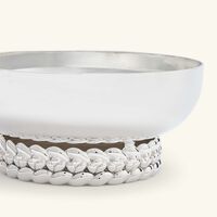 christofle babylone serving bowl silver plated