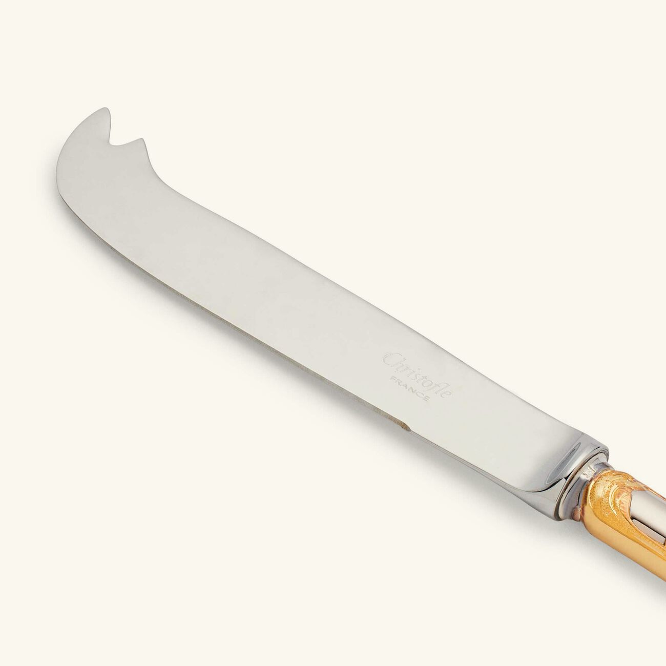 christofle marly cheese knife silver plated