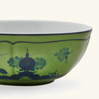 ginori 1735 oriente italiano bowl green