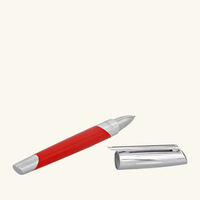 st dupont defi millennium rollerball pen red
