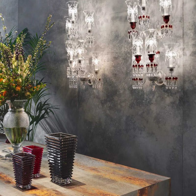 باكارا مصباح حائط زينيت بـ3 مصابيح