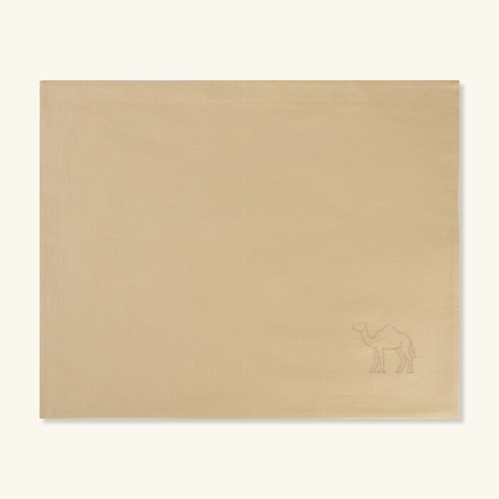 catherine denoual camel placemat beige
