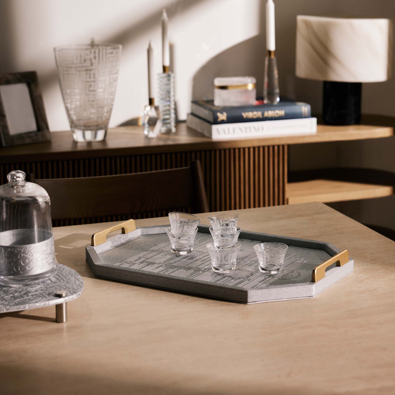 dimlaj dar coffee cups clear set of 6