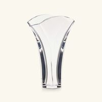 baccarat ginkgo vase small clear