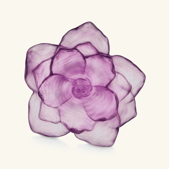 daum camellia centerpiece small purple