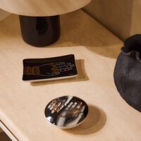 fornasetti mano con gioielli ashtray rectangular black
