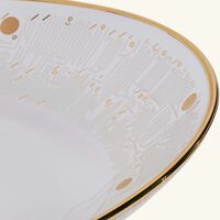 dimlaj hayat serving plate round gold 40cm