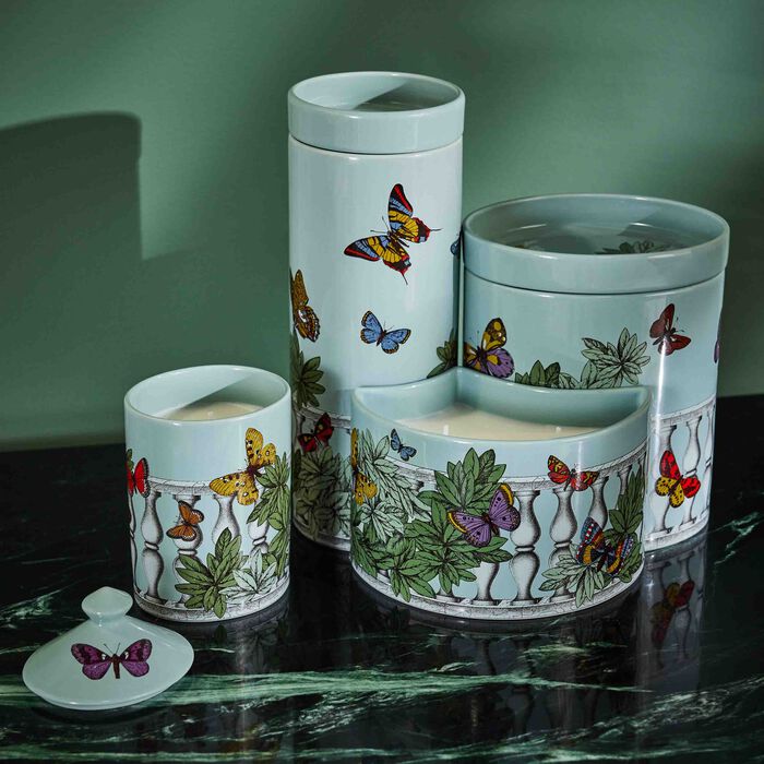 fornasetti farfalle e balaustra candle 310g