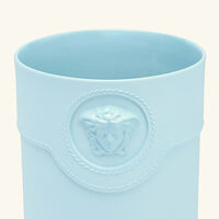 La Medusa Vase Mini Blue versace la medusa vase mini blue
