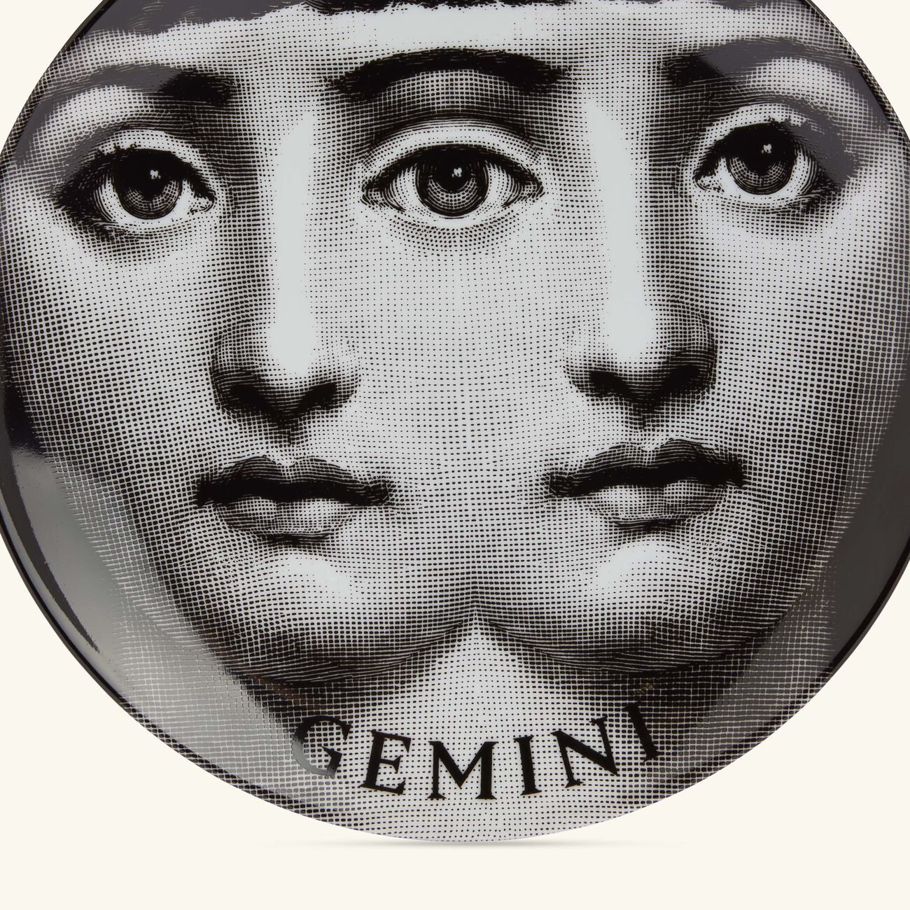 fornasetti tema e variazioni no 350 gemini wall plate