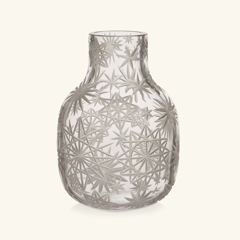 Krakatit Vase Round Medium Clear ruckl krakatit vase round medium clear