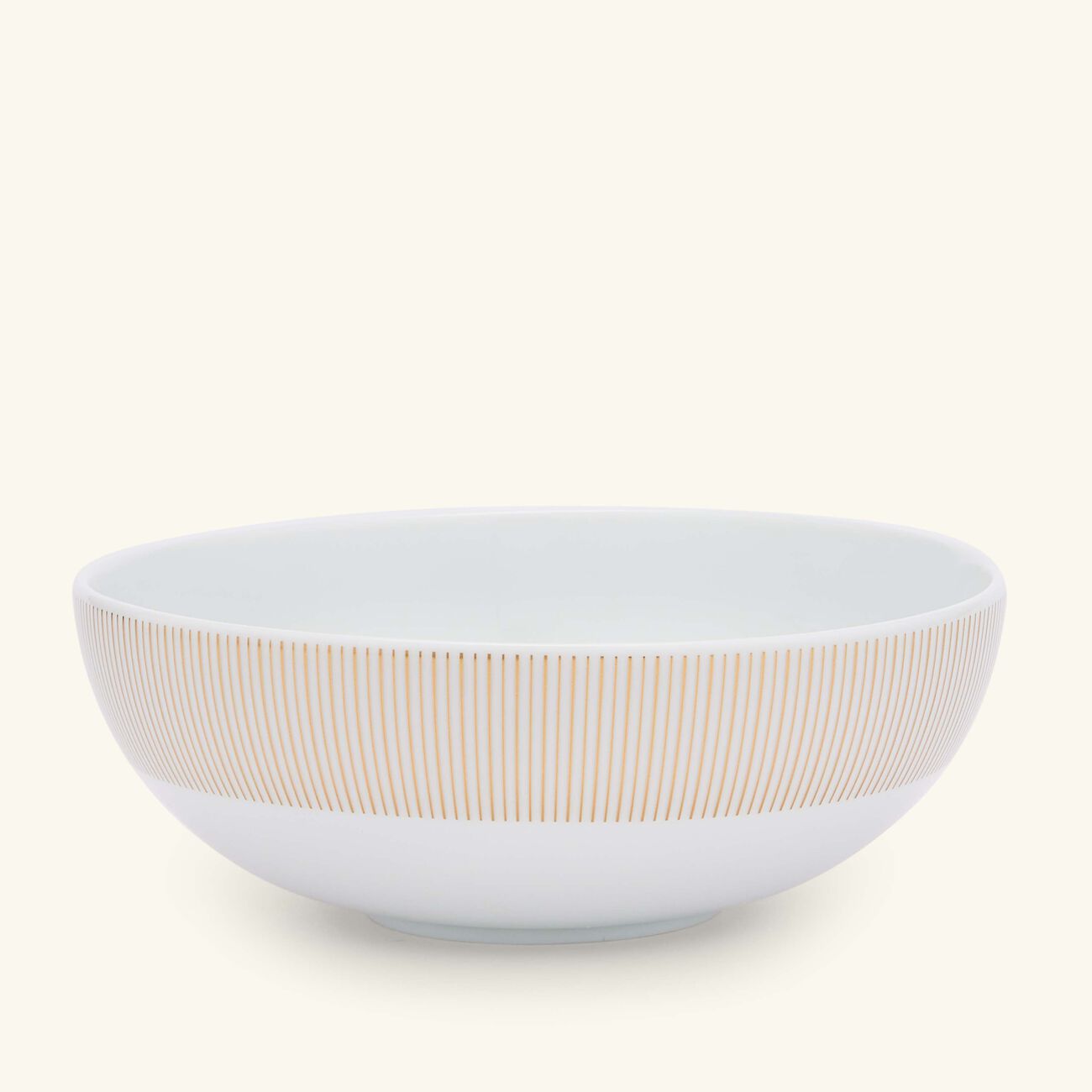 bernardaud sol serving bowl gold 17cm