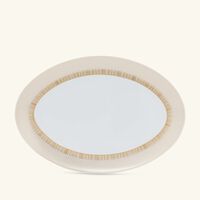 bernardaud sol serving platter gold 39cm